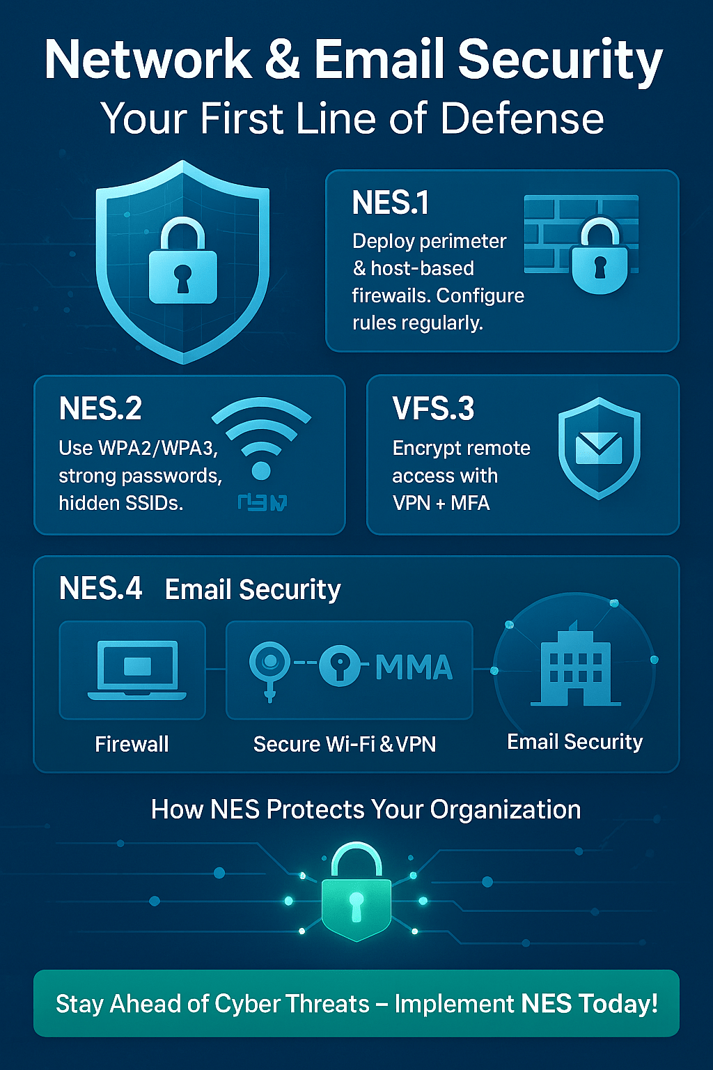 Network and Email Security (NES): Your First Line of Defense Against Cyber Threats | FinSequr&nbsp;Post